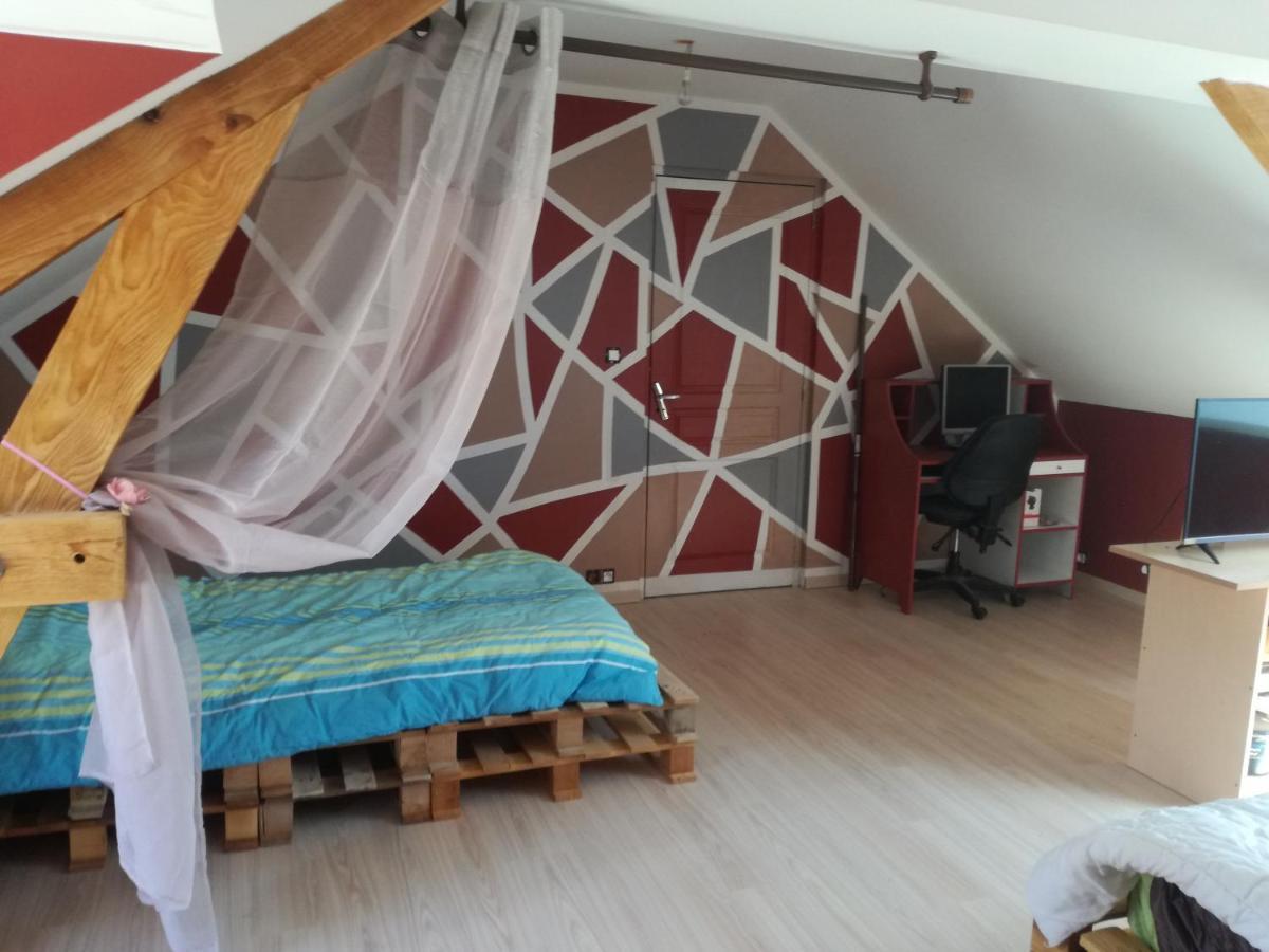 Chambre A Villemandeur Chez L'Habitant エクステリア 写真